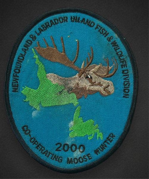 Newfoundland Moose Badge 2000