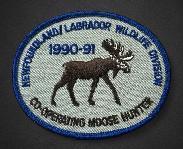 Newfoundland Moose Badge 1990-91