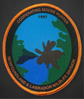 Newfoundland Moose Badge 1997