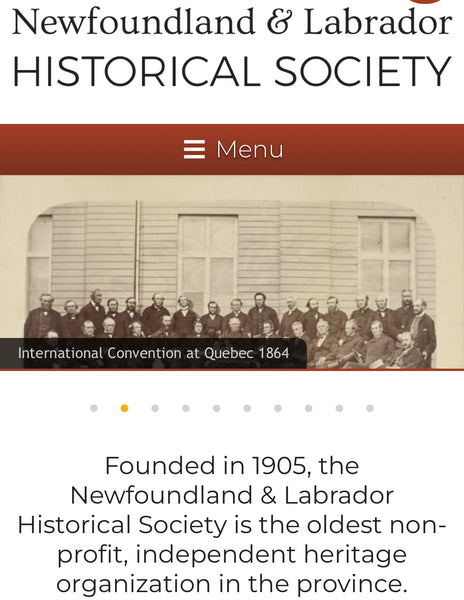 Newfoundland Historical Society (NLHS) - Life Member