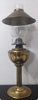 Brass Railway Lamp w/ Shade