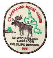 Successful Moose Hunters Patch 1991