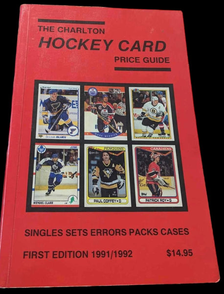 The Carlton Hockey Card Price Guide 1991/2 first edition