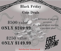 Black Friday Amazing Coin Deal