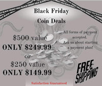 Black Friday Coin Deal