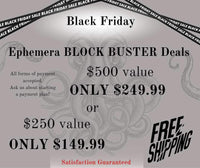 Black Friday Ephemera Deal