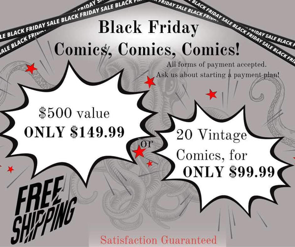 Black Friday 20 Comic Book Deal