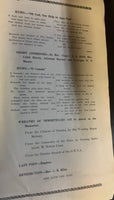 Soldiers memorial pamphlet 1921